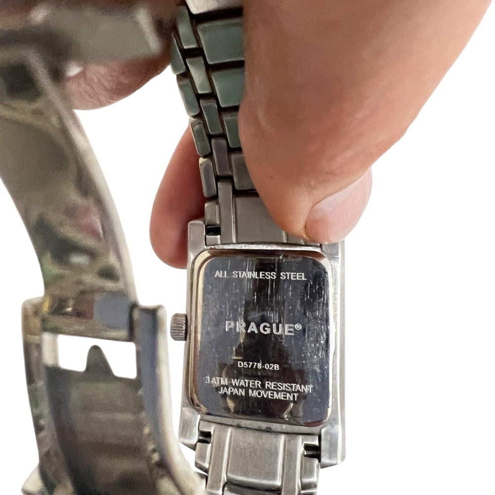 Prague Tank Style Rectangular Stainless Steel Cry… - image 5